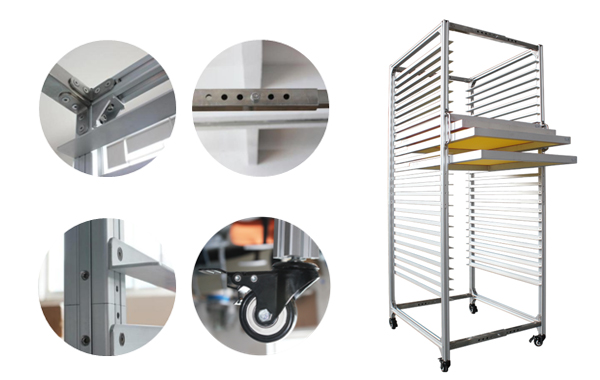 Screen Printing Drying Rack(图1)