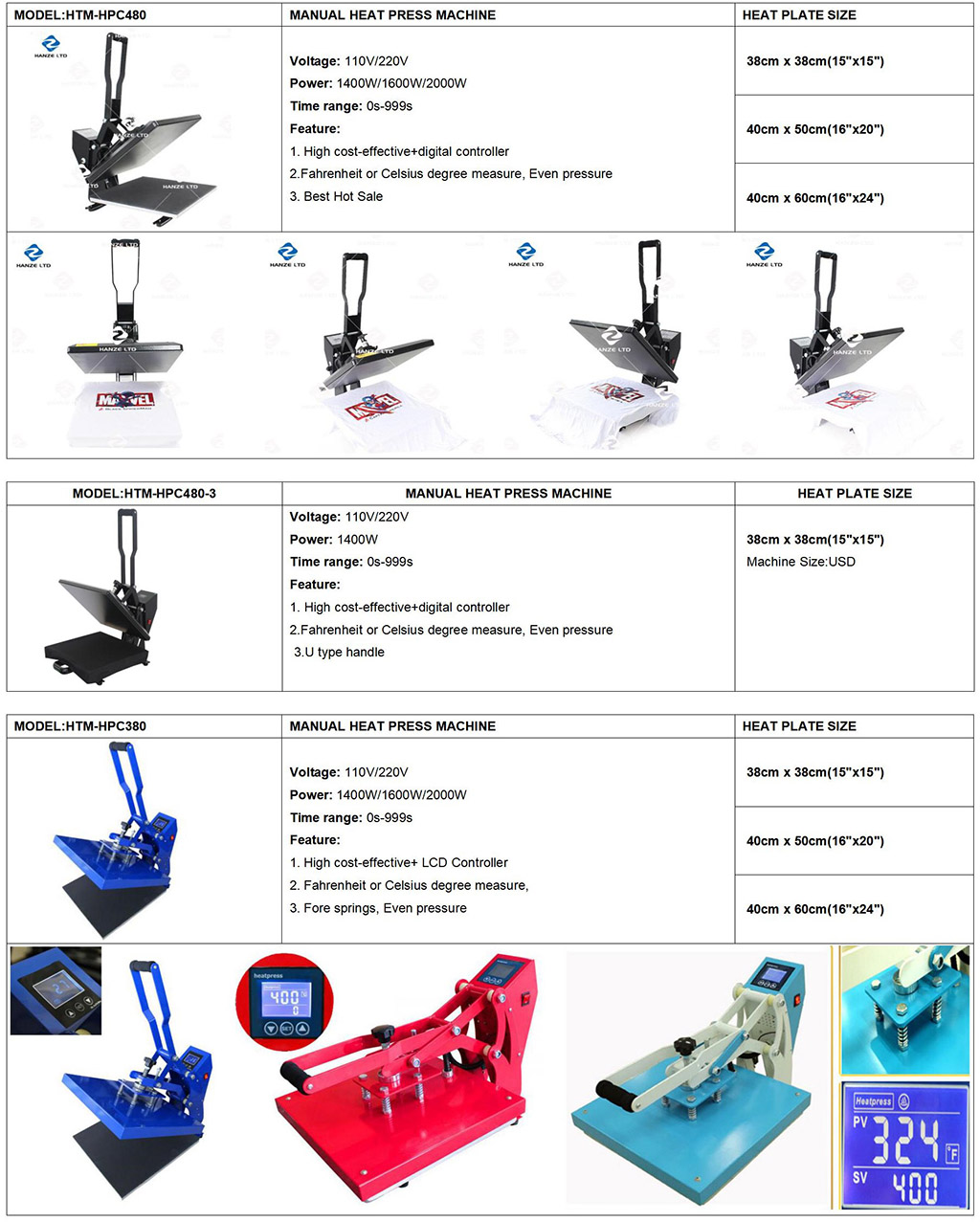 Flat T-Shirt Heat Press(图2)